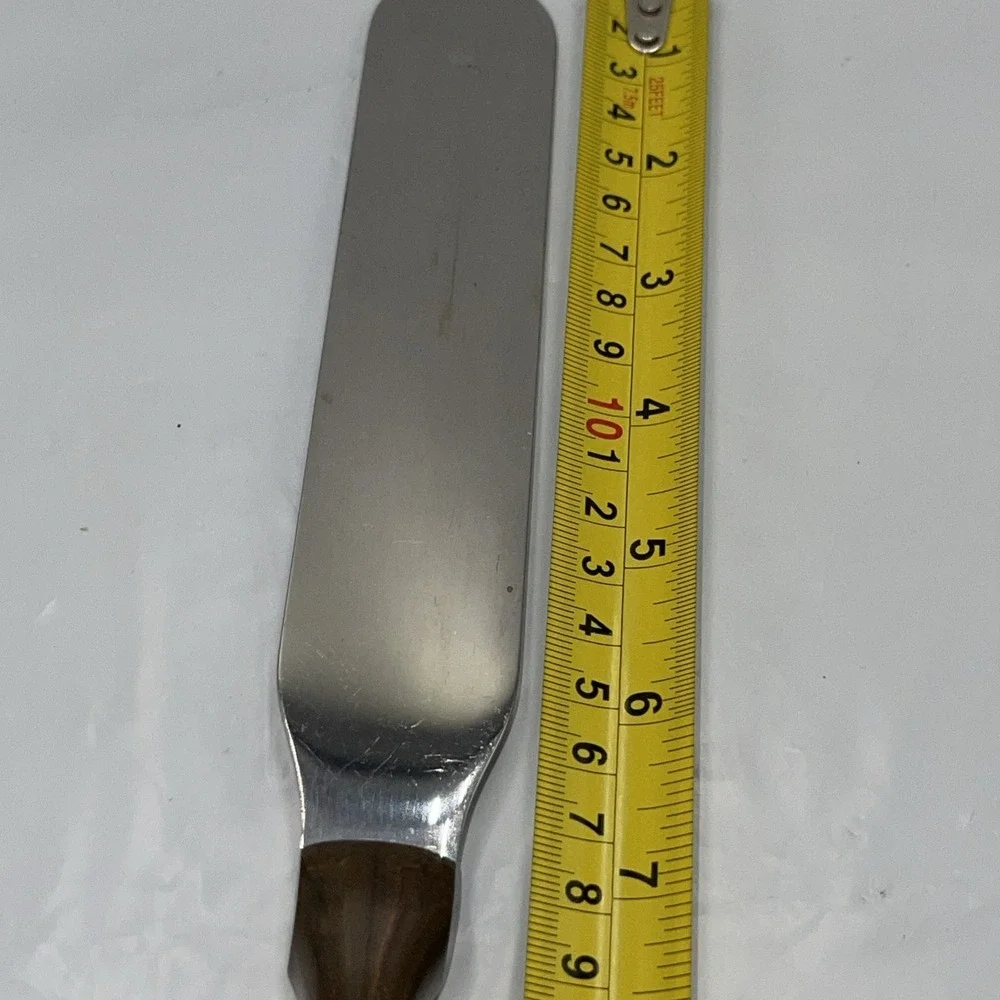 Cutco‎ Vintage No. 1028 Cake Icing Spatula Spreader Knife Classic Brown Handle